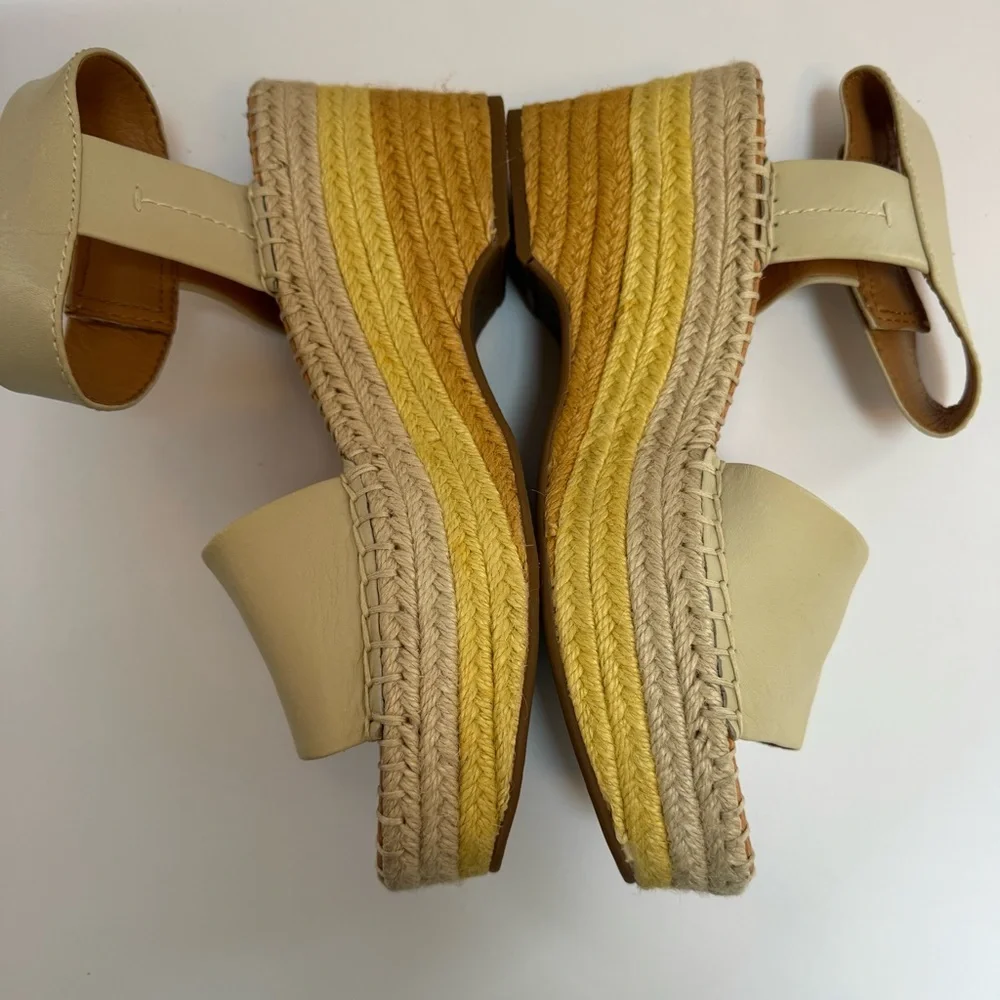 Frye & Co. Amber Espadrille Wedge Sandal Size‎ 8